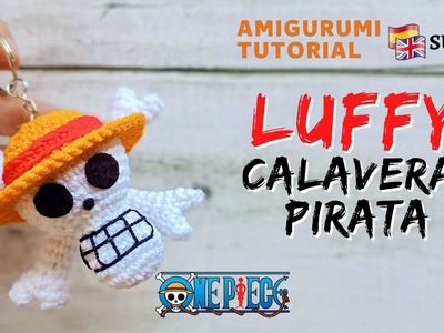 Calavera Luffy Amigurumi Tutorial | One Piece | Amis Tejiendo Momentos ENG.SPA Subs