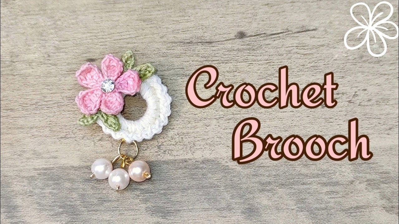 Crochet Brooch | Bros Rajut |Crochet Tutorial