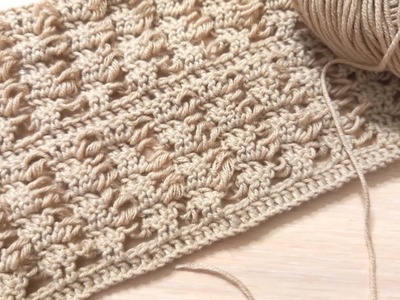 ! Crochet Magic: The Simple Yet Stunning Stitch | Crochet tutorial