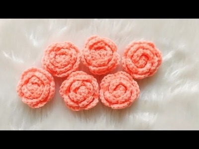 Crochet Rose Flower - Crochet Rose Flower Tutorial