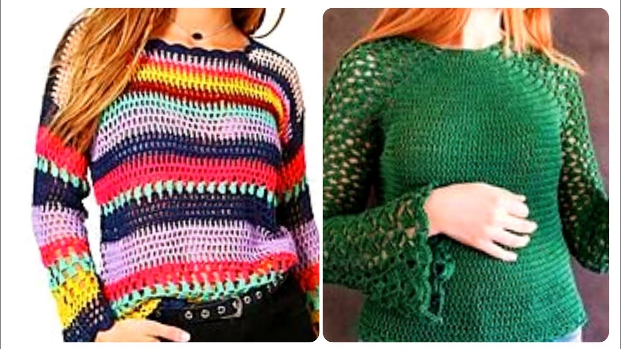 Crochet Ruffled Lace Top Tutorial | Chenda DIY