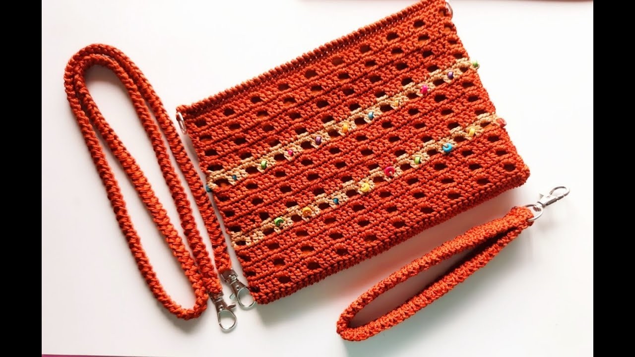 Crochet simple purse - very easy tutorial | Crochet wallet. crochet bag. crochet purse