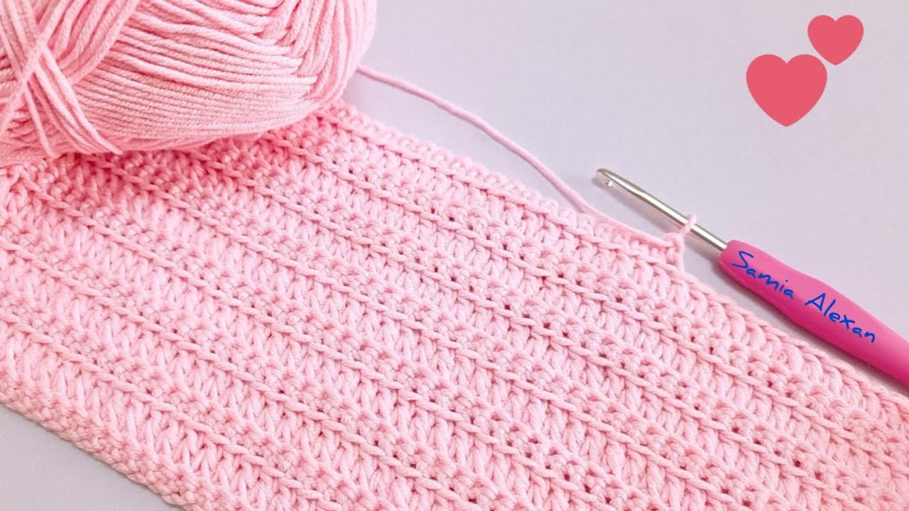 Crochet Stitches: Only Repeat 2 Rows for scarves.shawls.sweaters. dishcloths.ponchos.cardigans. 