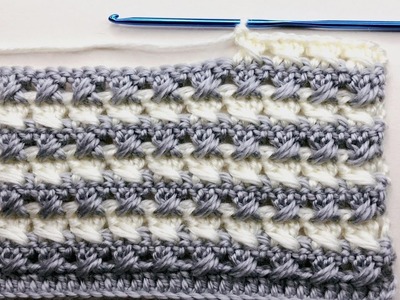 Crossed Double Crochet | Beginner Crochet Project | Blanket | Tutorial