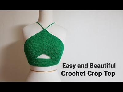 Easy and Beautiful Crochet Crop Top Tutorial