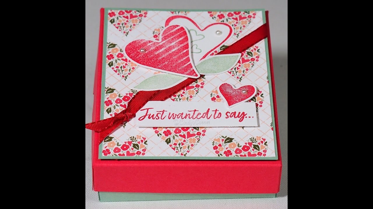 How to make a Valentine Treat Box using Country Bouquet Bundle