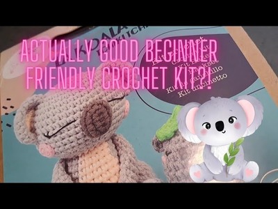 Koala Crochet Kit - Actually a Good Beginner Friendly Crochet Kit?! ????