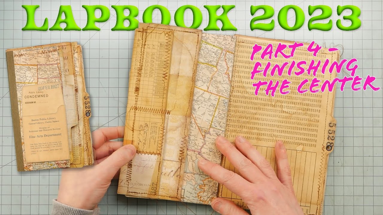 Lapbook 2023 | Part 4 | Finishing the Center Section