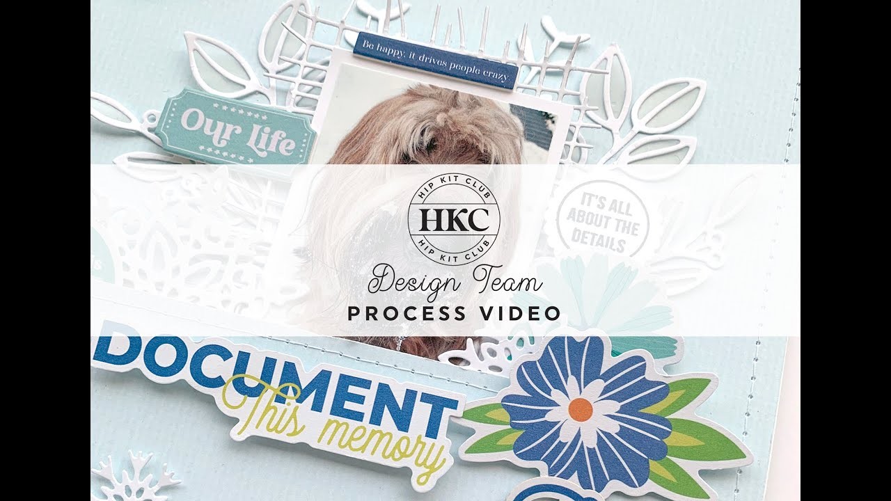 LET'S TRY SOMETHING NEW - LAYOUT WITH CUTS - ANKE KRAMER - JANUARY 2023 HIP KITS