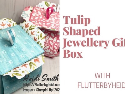 Make a Tulip Shaped Gift Box Jewellery Pot
