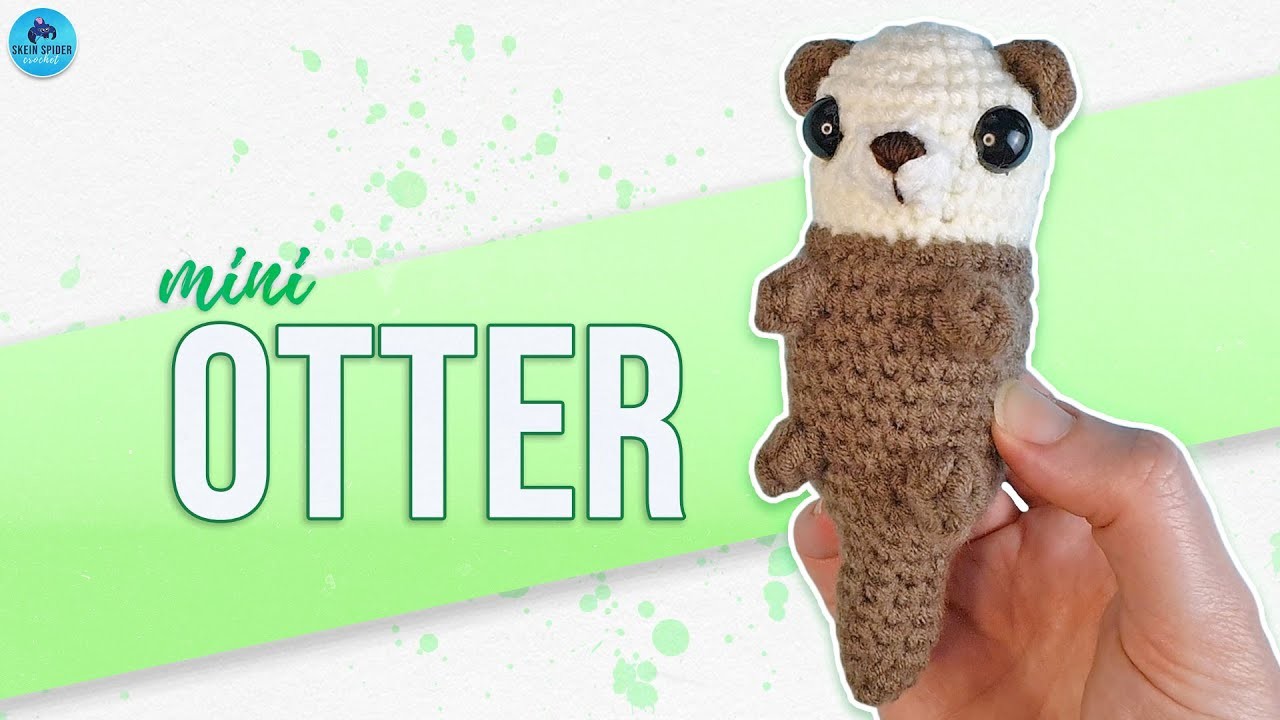Mini Crochet Otter | Super easy pattern and tutorial