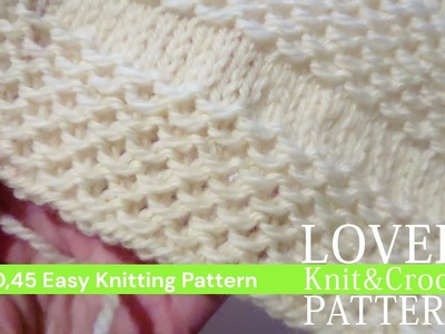 NO,45 Easy Knitting Blanket Pattern for Beginners-blankets, scarves, sweaters, cardigans. 