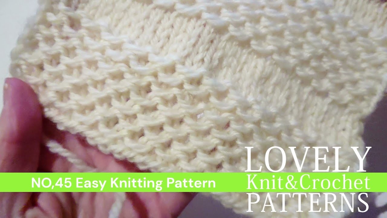 NO,45 Easy Knitting Blanket Pattern for Beginners-blankets, scarves, sweaters, cardigans. 