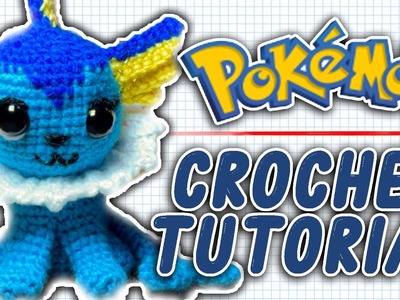Pokemon Crochet Tutorial for Beginners - Vaporeon