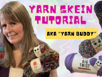 QUICK & EASY!!! (Almost NO Sew!) Crochet Yarn Skein Amigurumi Tutorial - Beginner Friendly!