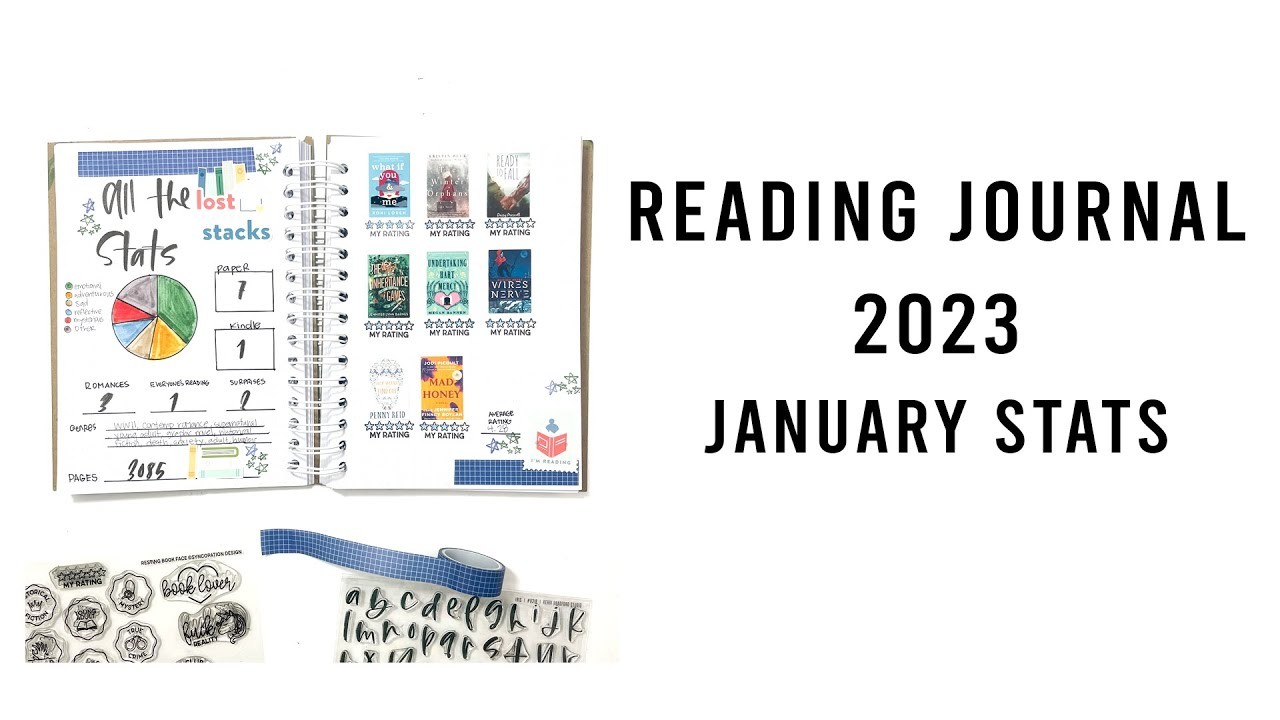 Reading Journal January 2023 | Scrapbooking
