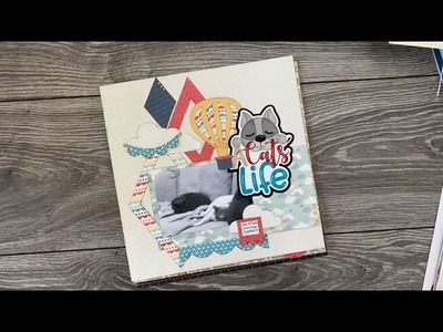 Scrapbooking Page Layout share