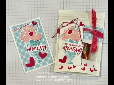 Snow Day crafty session part 2: Valentine Treat bag how-to *FB live replay