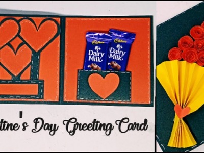 Valentine's Day Card||@RushCreativityHouse #valentines #greetingcard #handmade