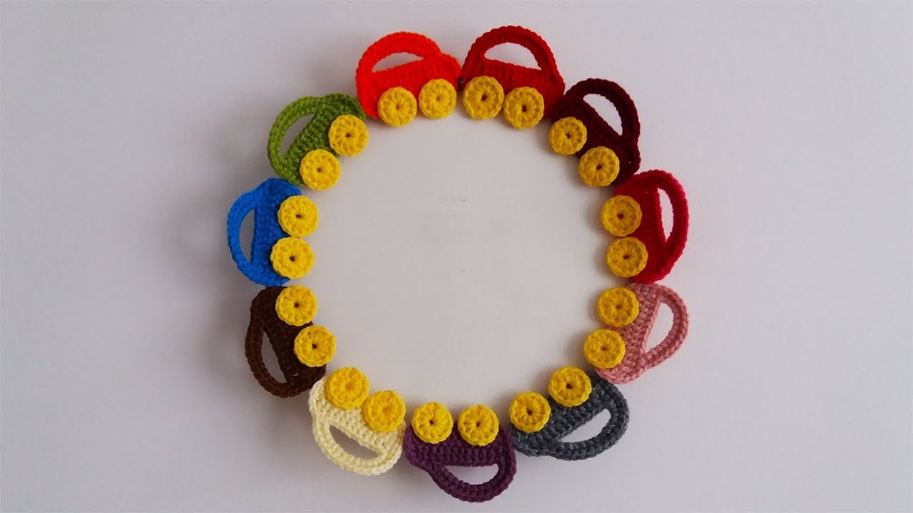 Wall hanging craft ideas | cute crochet wall hanging for children room