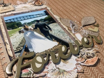 Wedding Scrapbook Process 623 “Forever”