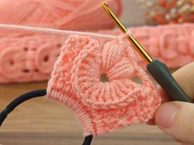 Wow amazing ???????? very beautiful very easy crochet flower motif making #crochet #knitting
