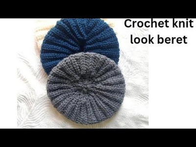 You Won't Believe How Easy It Is to Crochet This Stunning Beret!