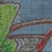 Rat Fink Sting Ray Cross Stitch Pattern***L@@K***Buyers Can Download Your Pattern As Soon As They Complete The Purchase