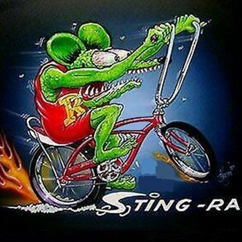 Rat Fink Sting Ray Cross Stitch Pattern***L@@K***Buyers Can Download Your Pattern As Soon As They Complete The Purchase