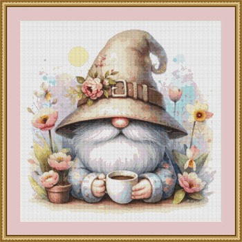 A Cup Of Tea Cross Stitch Pattern