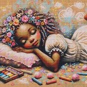 Afternoon Nap Cross Stitch Pattern