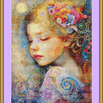 Asleep Cross Stitch Pattern