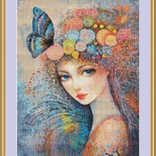 Beauty Cross Stitch Pattern