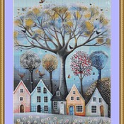 Big Tree Cross Stitch Pattern