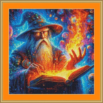 Book Of Spells Cross Stitch Pattern