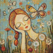 Butterflies Cross Stitch Pattern