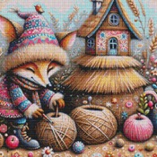 Charming Fox Cross Stitch Pattern