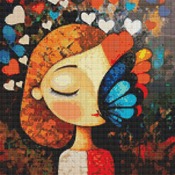 Colourful Butterfly Cross Stitch Pattern