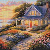 Cottage By The Sea Cross Stitch Pattern