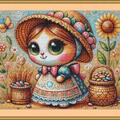 Cute Animal Cross Stitch Pattern