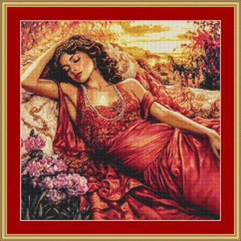 Elegant Repose Cross Stitch Pattern