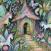 Enchanted House Cross Stitch Pattern