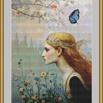 Ethereal Beauty Cross Stitch Pattern