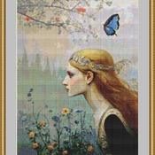 Ethereal Beauty Cross Stitch Pattern