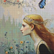 Ethereal Beauty Cross Stitch Pattern