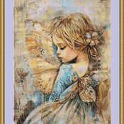 Fairy Wings Cross Stitch Pattern