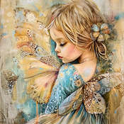 Fairy Wings Cross Stitch Pattern