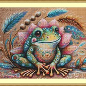 Frog Cross Stitch Pattern