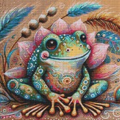 Frog Cross Stitch Pattern