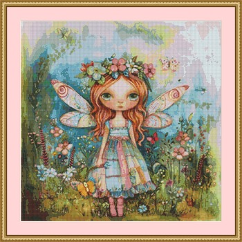 Garden Fairy 11 Cross Stitch Pattern